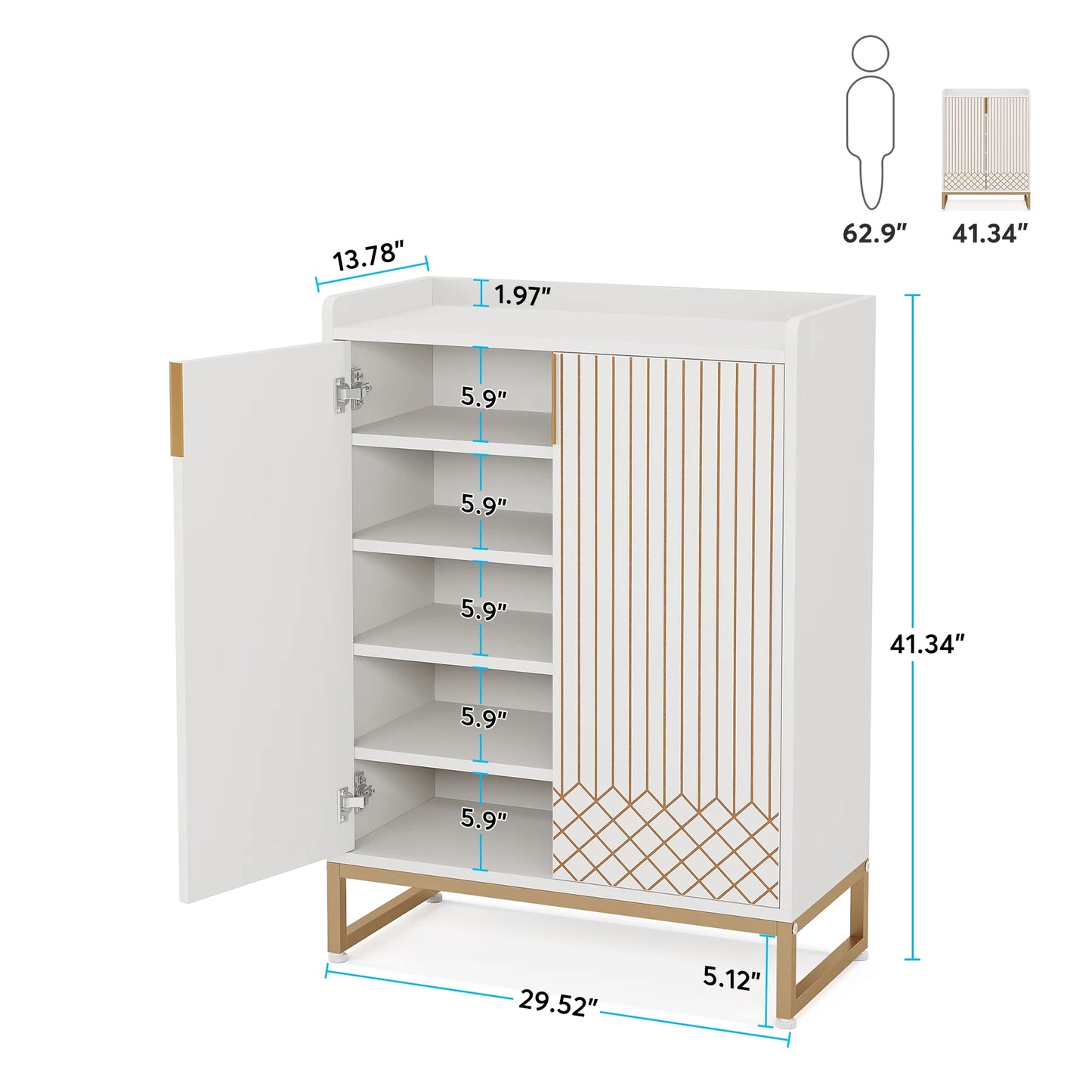 Sunni Shoe Cabinet